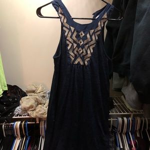 XS Short Navy Dress